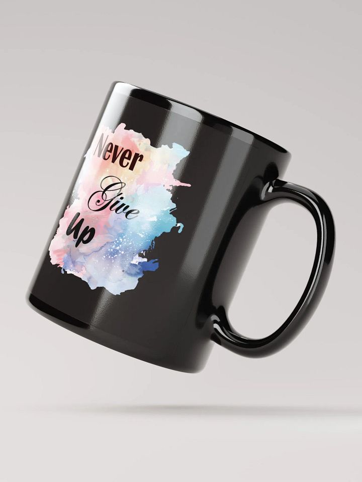 Never Give Up Watercolor Mug product image (4)