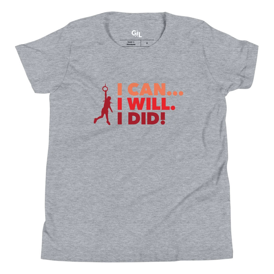 I Can... I Will. I Did! Orange Kids Tee product image (1)
