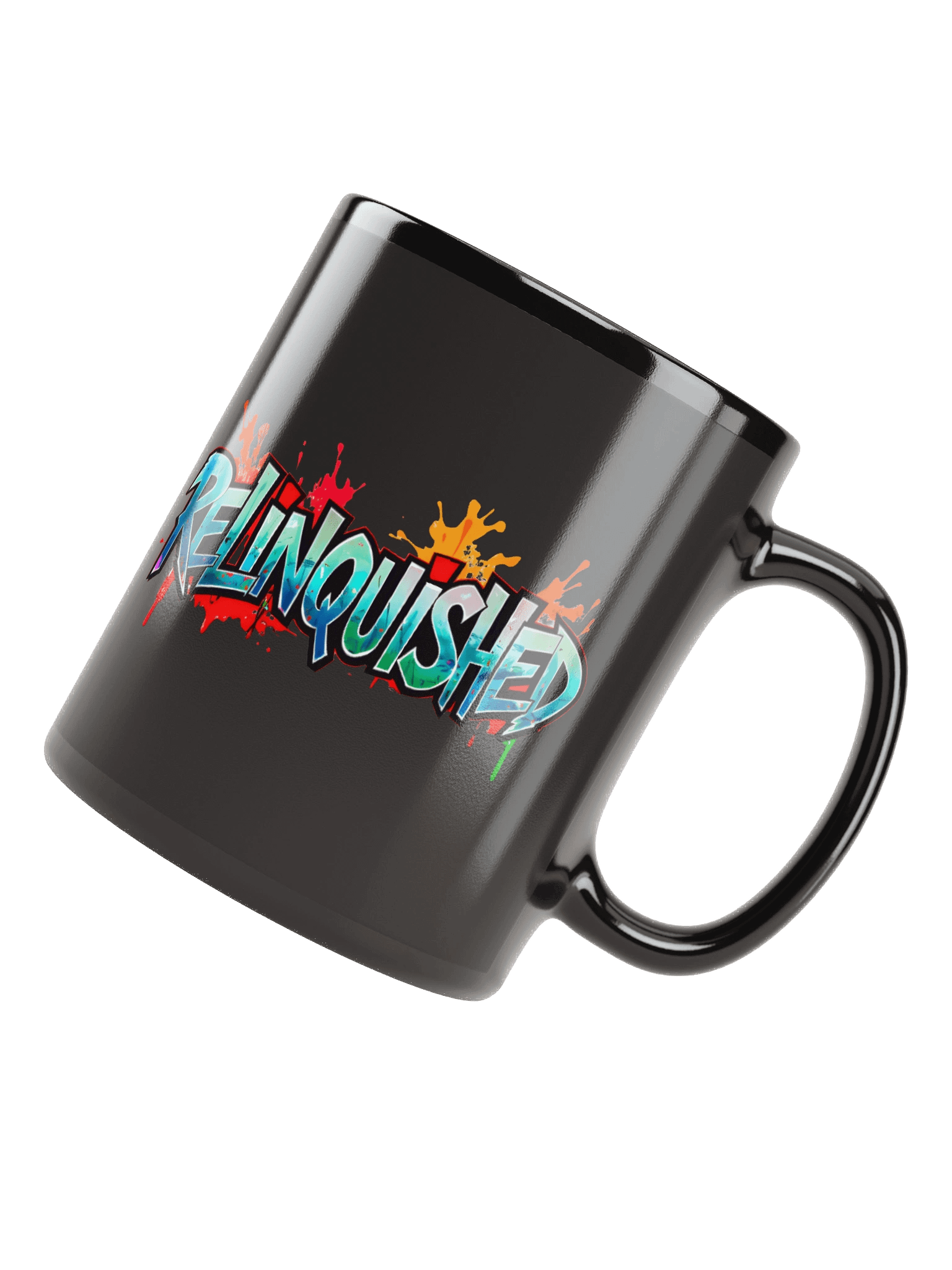 Relinquished Graffiti Black Mug product image (4)