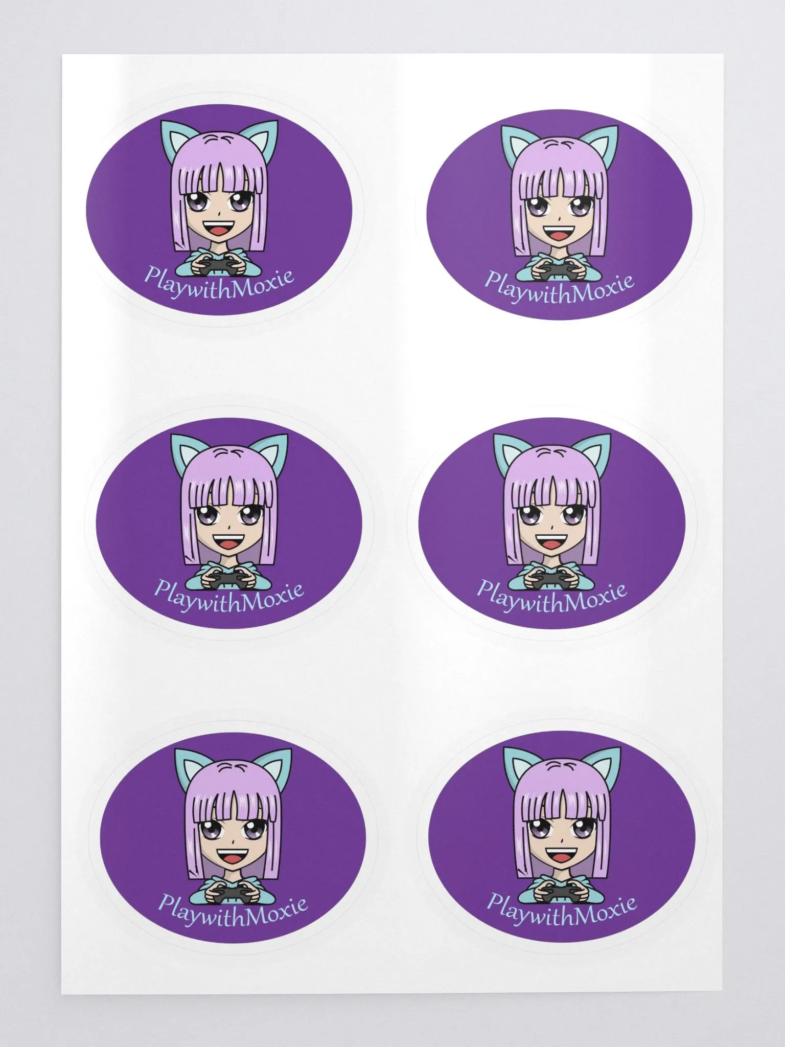 Moxie Logo Stickers product image (1)