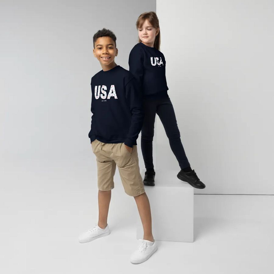 Kids USA Fireworks Pullover product image (5)