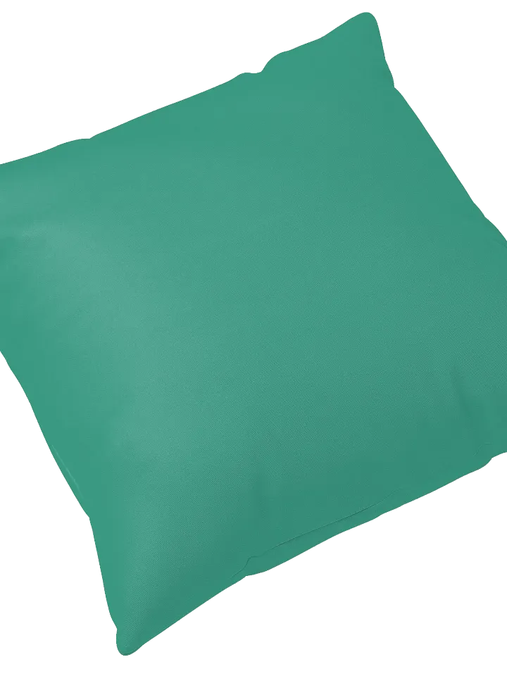 Columbia Road Market Logo Print Pillow (Light Teal) product image (2)