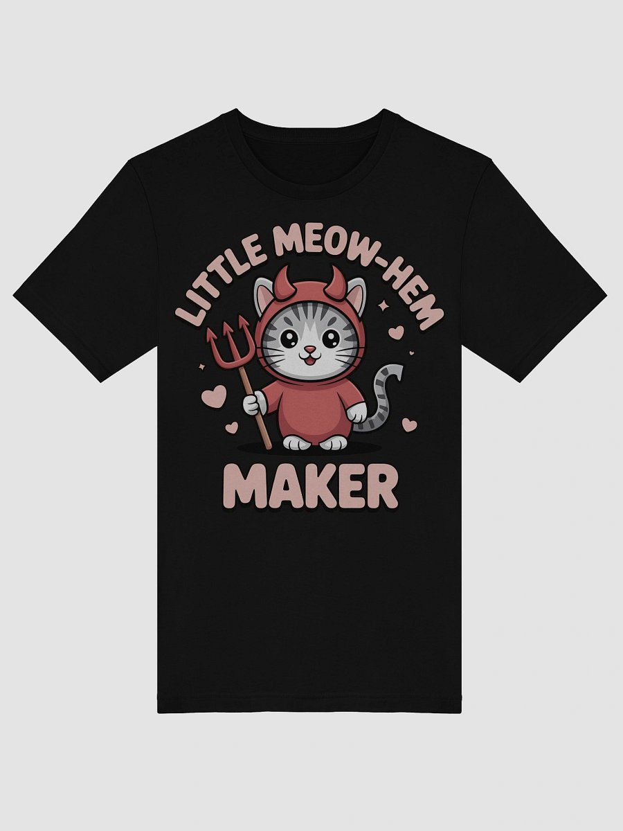 Little Meow-hem Maker Devil Cat T-Shirt product image (45)