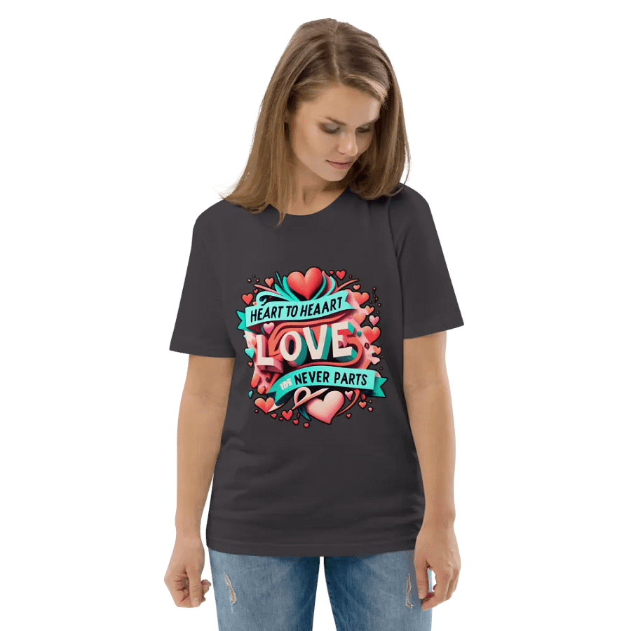 Heart to Heart, love never parts T-shirt product image (7)