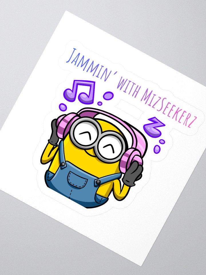 Jam with MizSeekerz Die Cut Sticker product image (2)