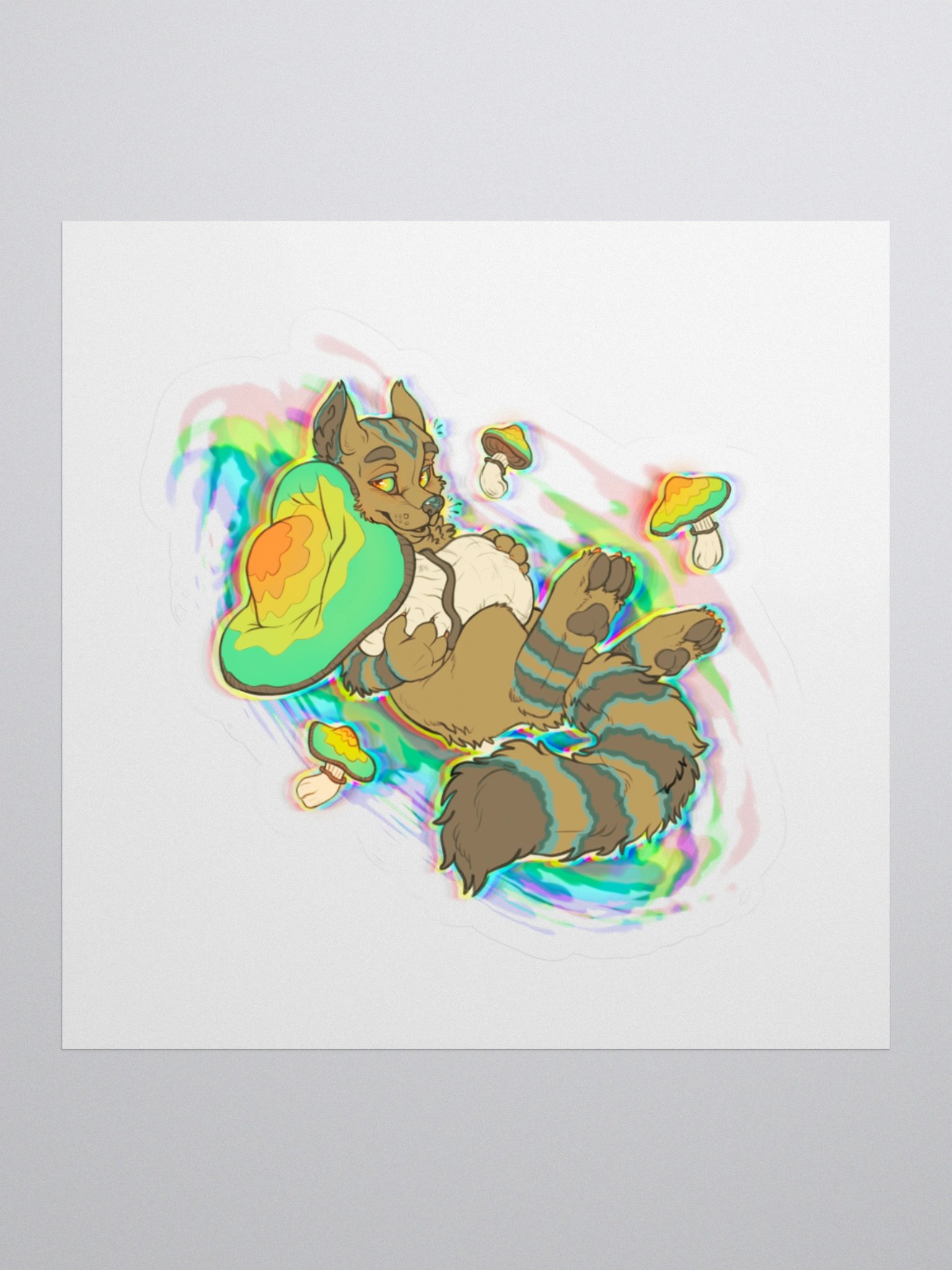 Shroomraccoon Stickie product image (1)