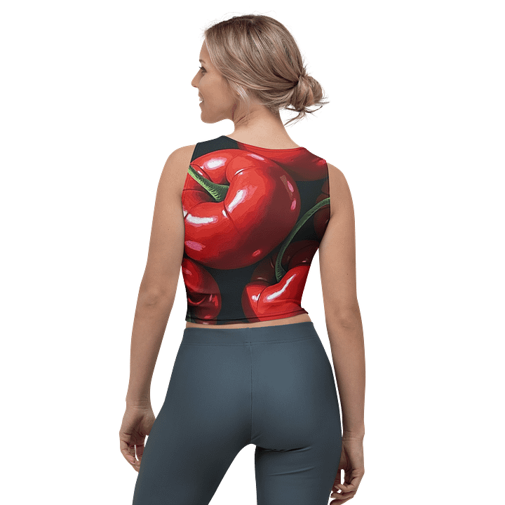 Barry Grady Cherries Crop Top product image (2)