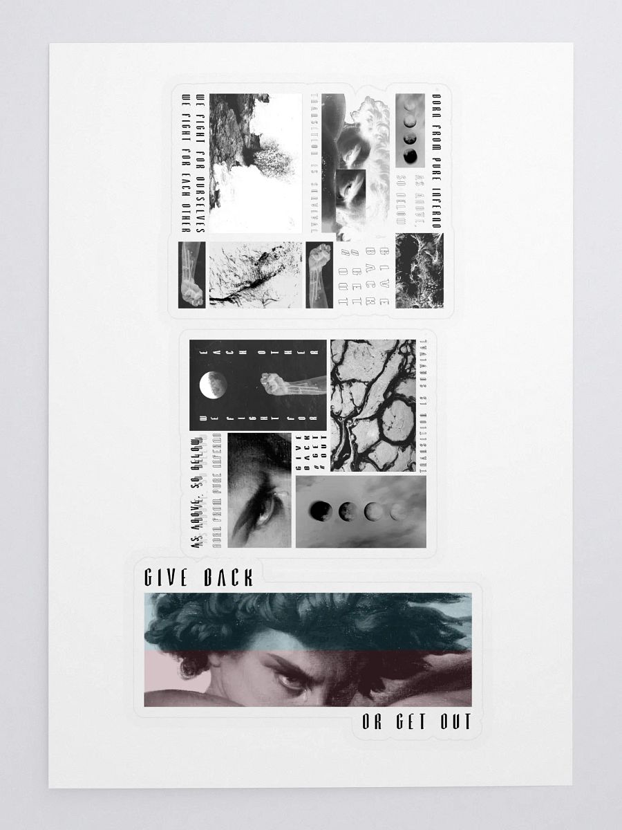 Inferno sticker sheet 1 product image (3)