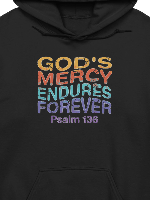 God's Mercy Endures Forever Hoodie product image (6)