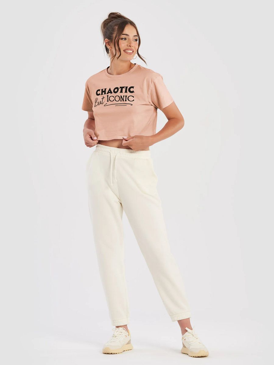 Chaotic But Iconic Women's Crop Top product image (5)