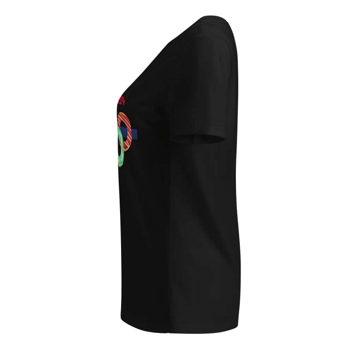 LEOLympics Donut Women's V-Neck Tee product image (2)