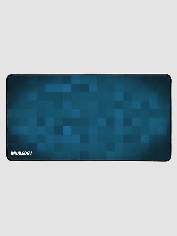 Blue Pixel- Desk Mat product image (1)