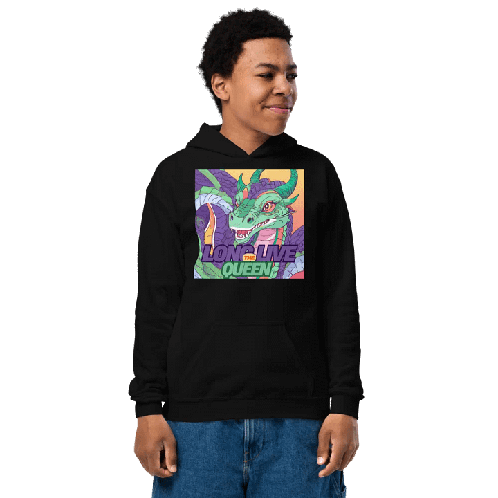Team Alli Long Live the Queen Kid's Hoodie product image (1)