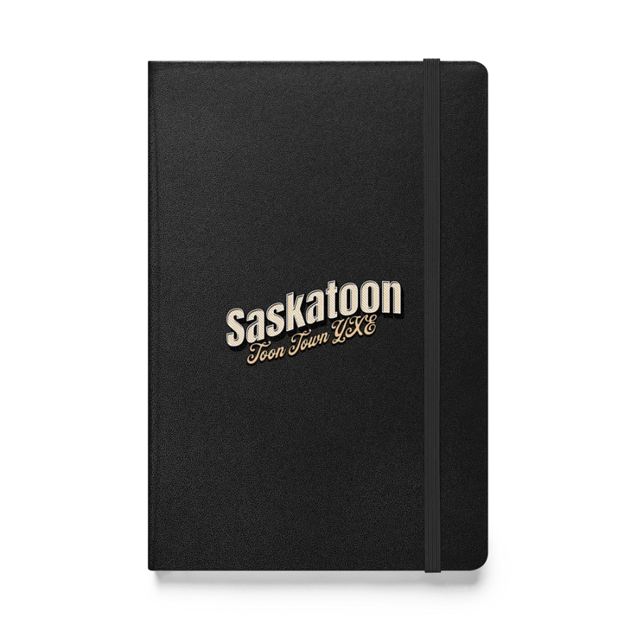 Saskatoon Toon Town YXE Hardcover Notebook product image (1)