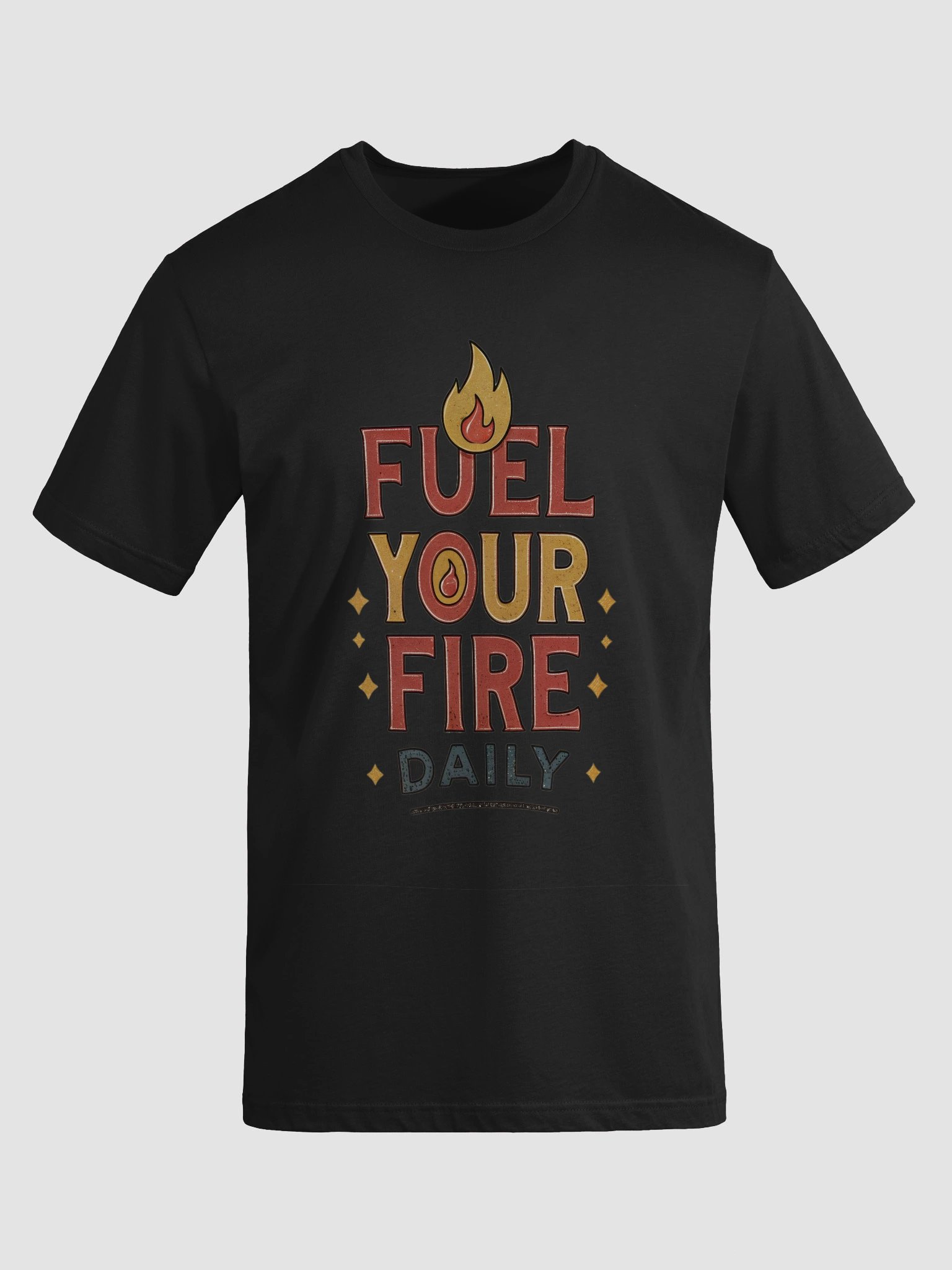 Fuel Your Fire Daily Retro T-Shirt product image (3)