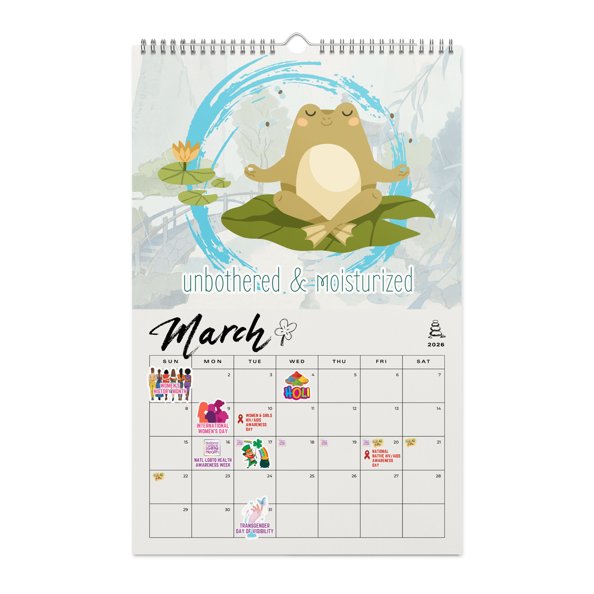 2026 LGBTQ+ Pride & Cultural Celebration Calendar product image (3)