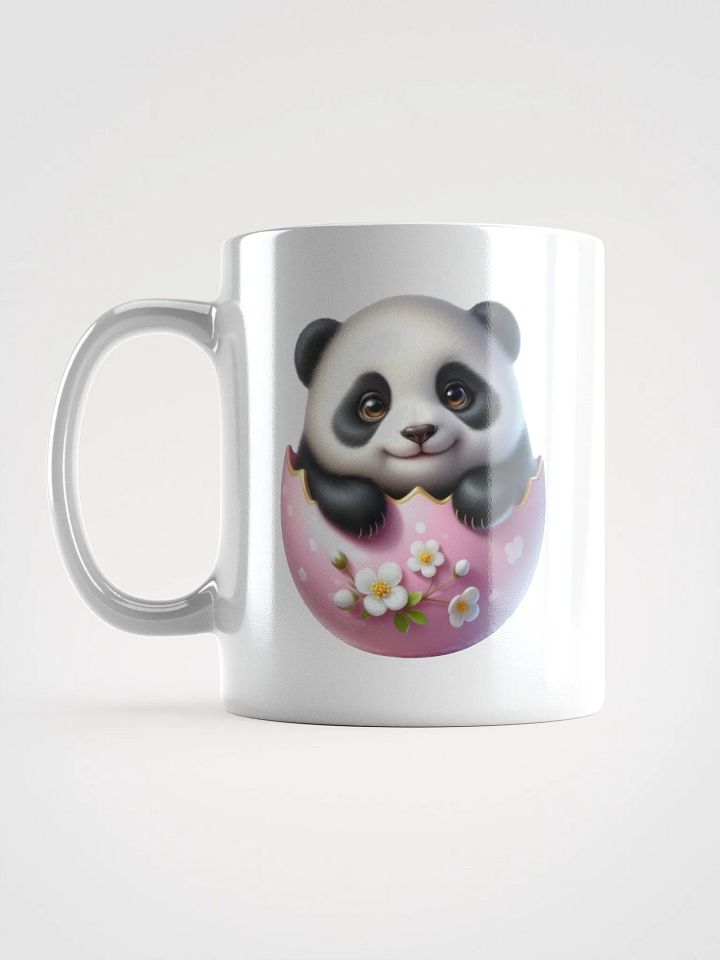 Panda Easter Egg - White Mug product image (2)