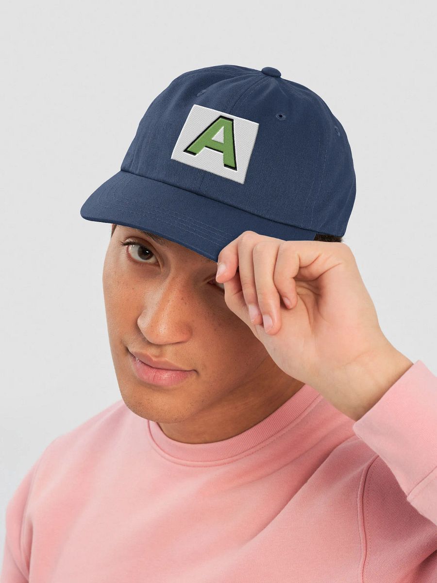 Green A Initial Classic Dad Hat product image (30)