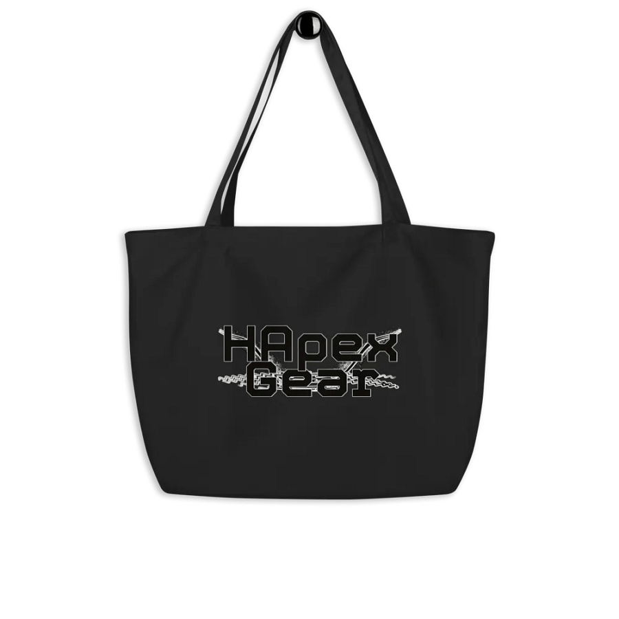 Black HApex Gear Black Logo - Organic Cotton Tote product image (8)
