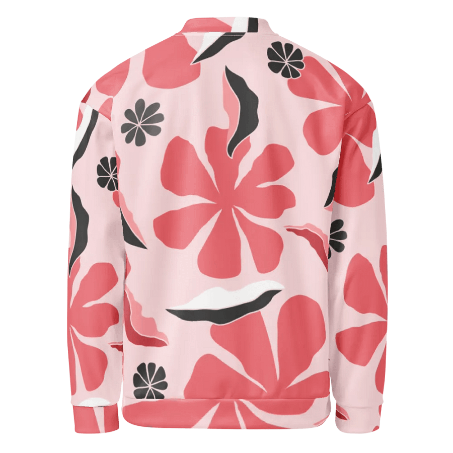 Blossom Burst Custom Bomber Jacket product image (4)
