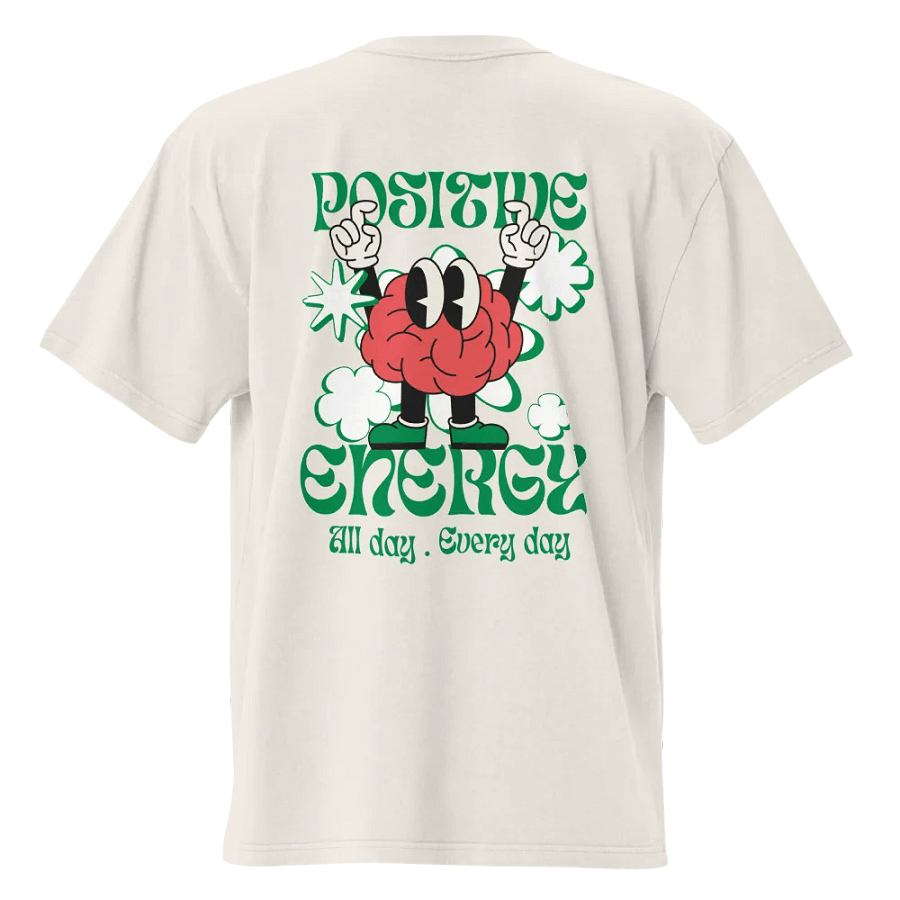 Positive energy all day, every day unisex tee product image (11)
