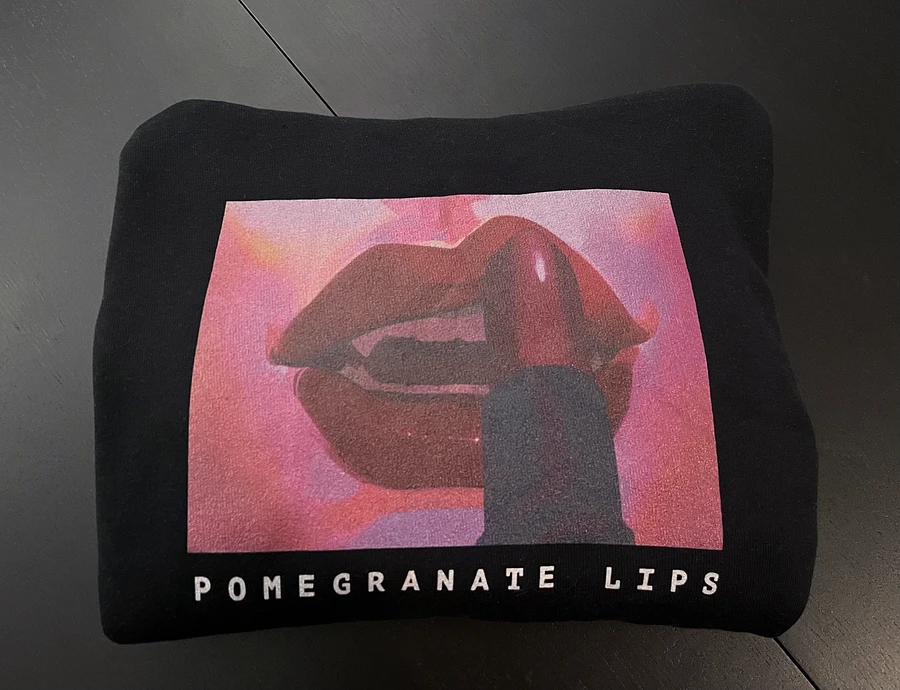Pomegranate Lips Crop Hoodie product image (5)