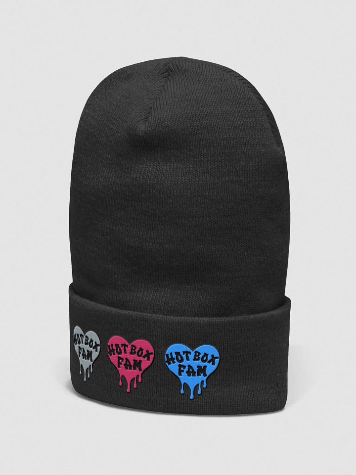 HOT BOX FAM SOLID EMBROIDERY BEANIE product image (10)