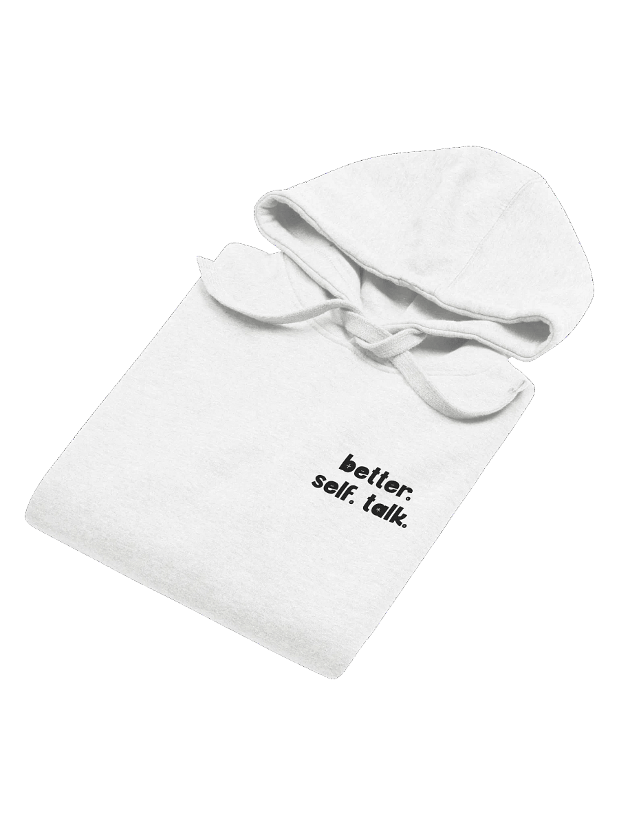 Better. Self. Talk. Hoodie (Black & White) product image (5)