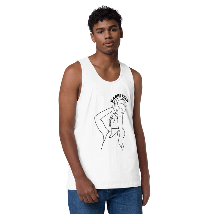 'Basketeer' Midweight Cotton Tank Top product image (2)