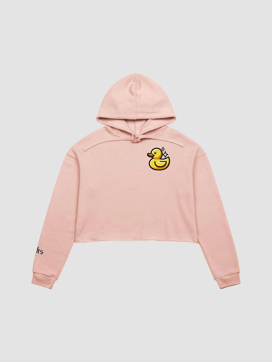 Duck Crop Hoodie Yellow product image (18)