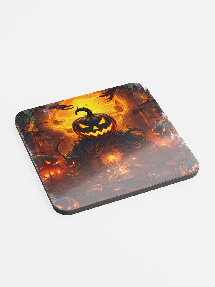 Spooky Glossed Cork Coaster product image (2)