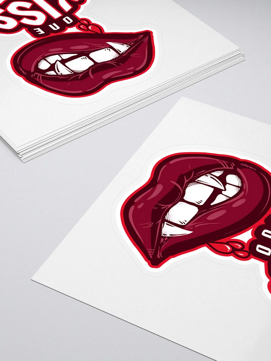 Vampiric Kiss Cut Stickers product image (4)