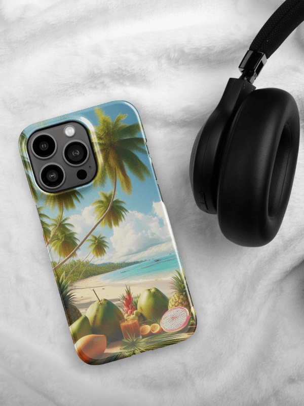 Tropical Fruit Paradise iPhone® Snap Case | Ai Design product image (1)