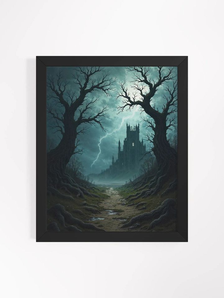 Gothic Castle Pathway Framed Print product image (6)