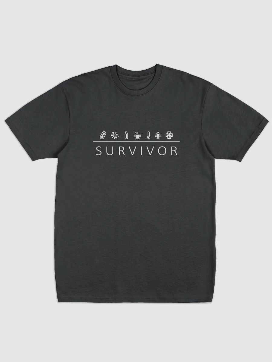 M1NDR Survivor Premium T-Shirt (Black/White) product image (1)