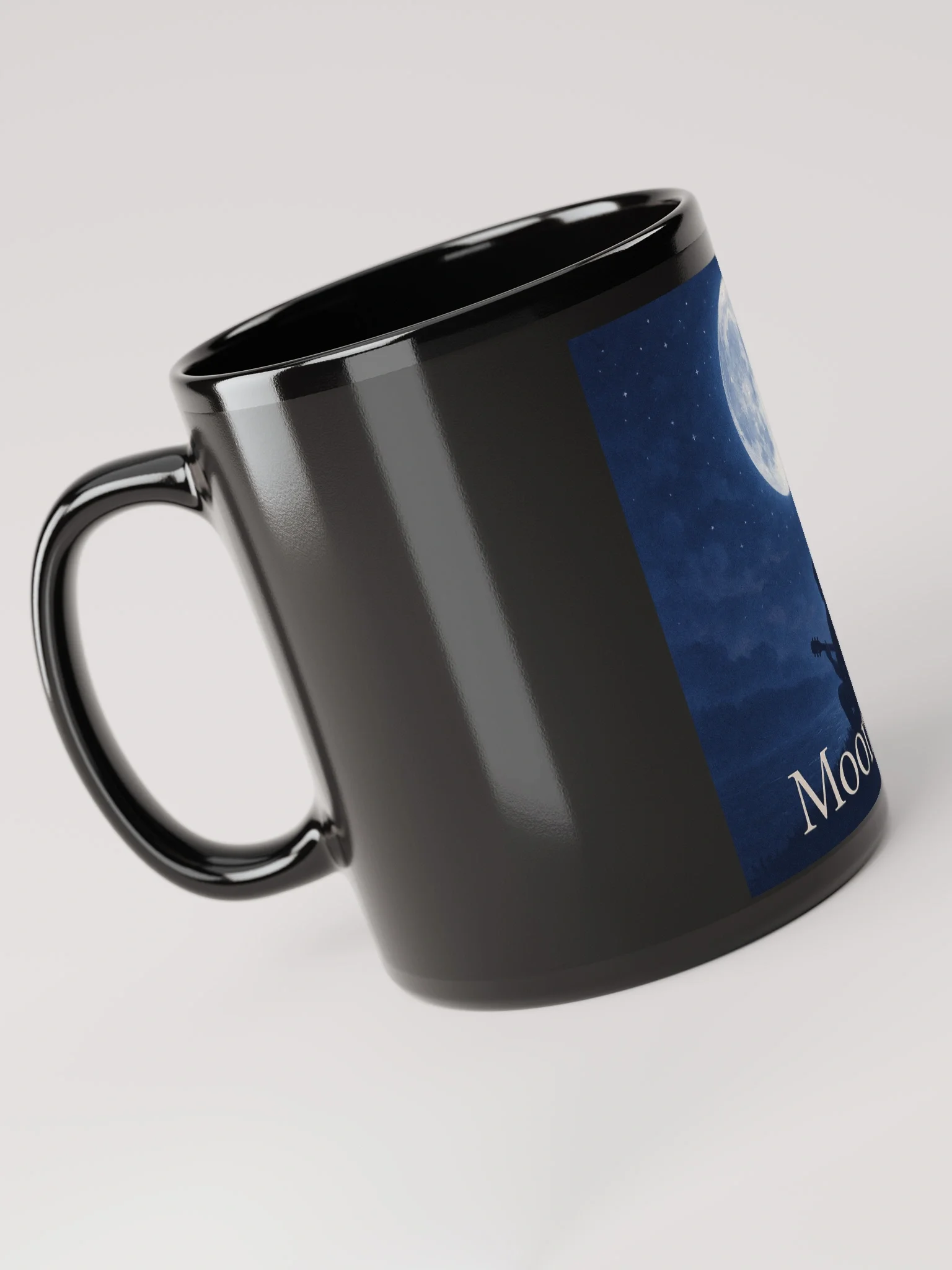 Black Moonlight Album Cover Mug - Show Your Support - Drinkware product image (3)
