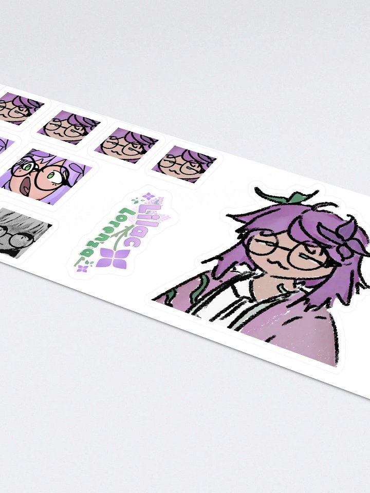 annoying purple girl stickers product image (2)