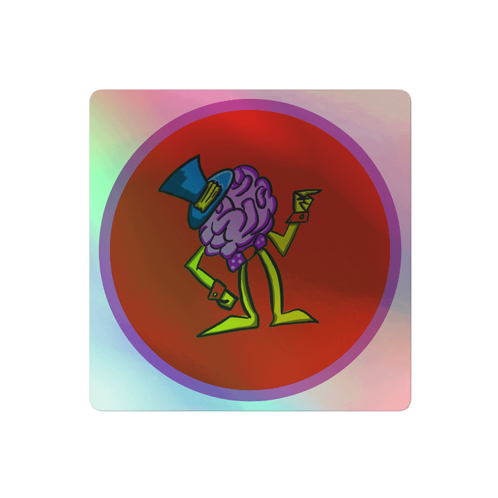 Mindful Magician Holographic Sticker Sheet product image (2)