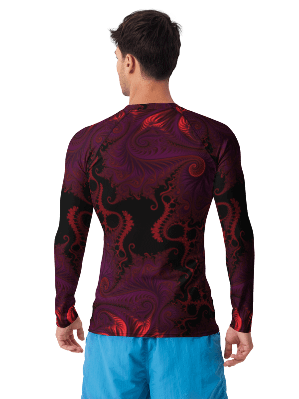 Fractal men's long-sleeved shirt - Mercurial Marrow product image (8)
