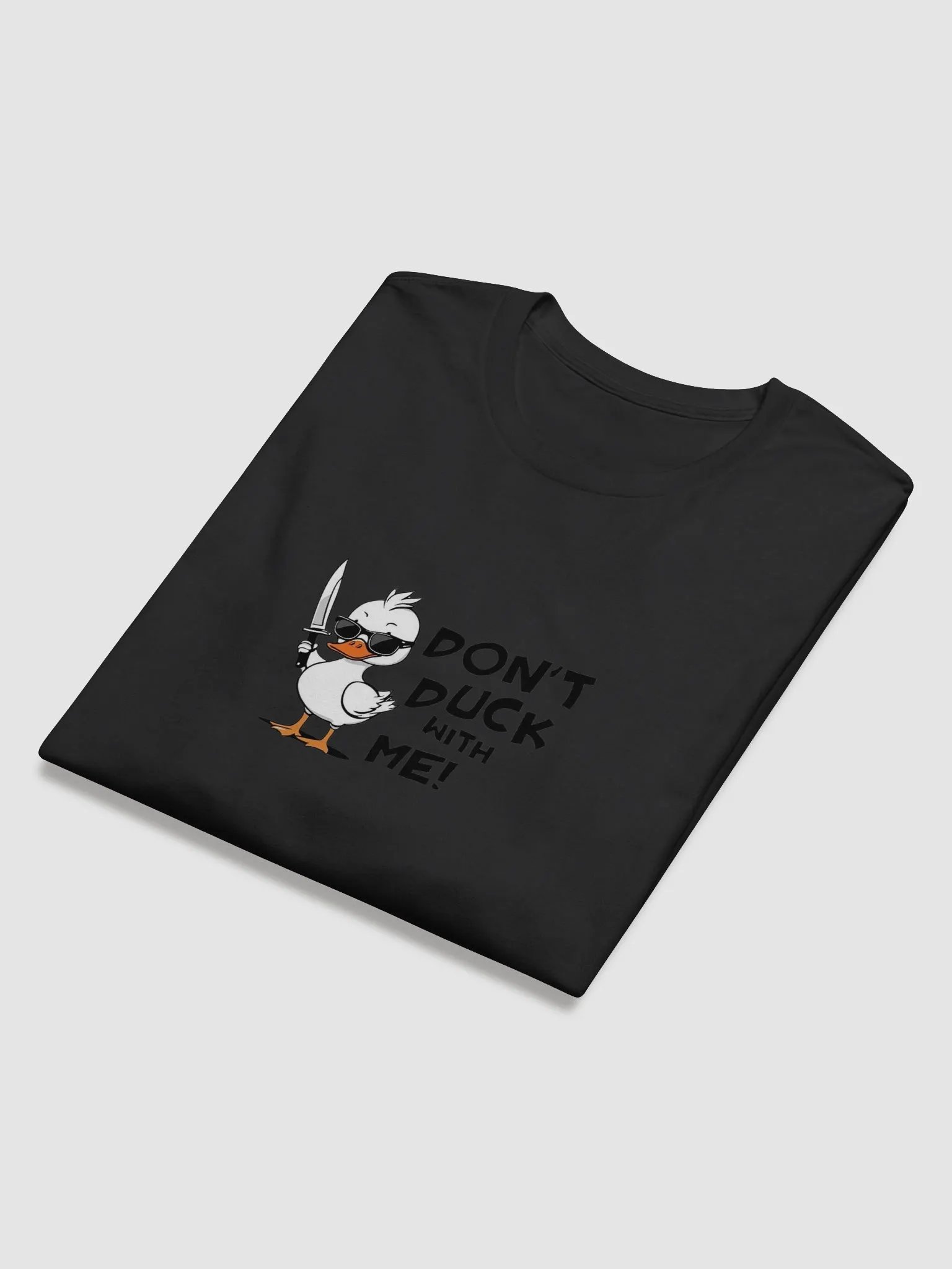Funny Duck with Attitude Long Sleeve Shirt product image (18)