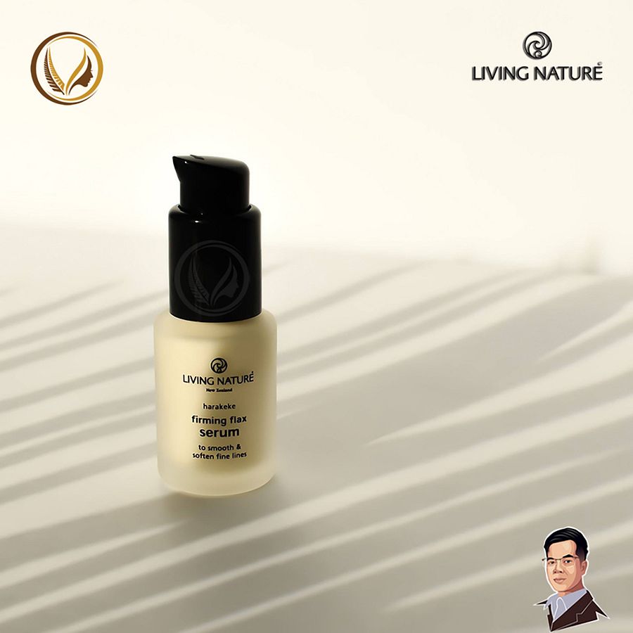 Serum chống lão hóa, mờ nếp nhăn Living Nature Firming Flax Serum 13ml product image (4)