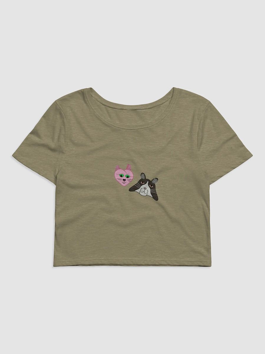 Menagerie's NPC Kitties ~ cropped tee shirt product image (1)