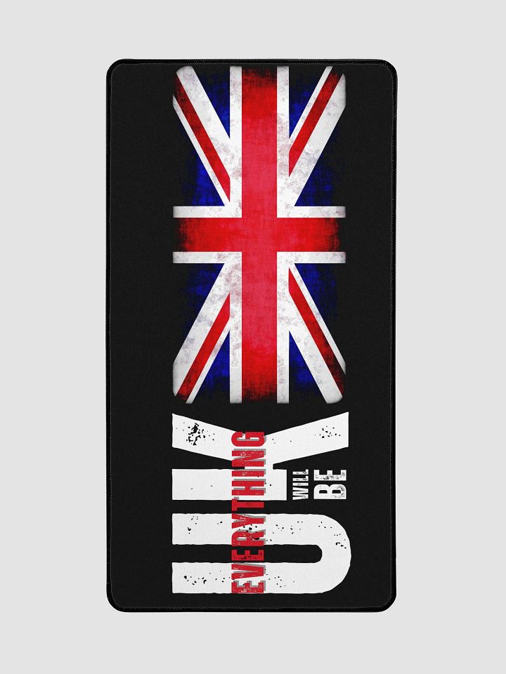 EVERYTHING WILL BE UK Distressed Desk Mat 15.5x31.5 product image (2)