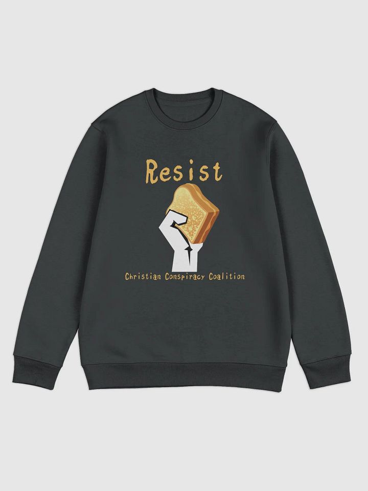 Christian Conspiracy Coalition (Resist Edition) - Unisex Eco Sweatshirt product image (1)