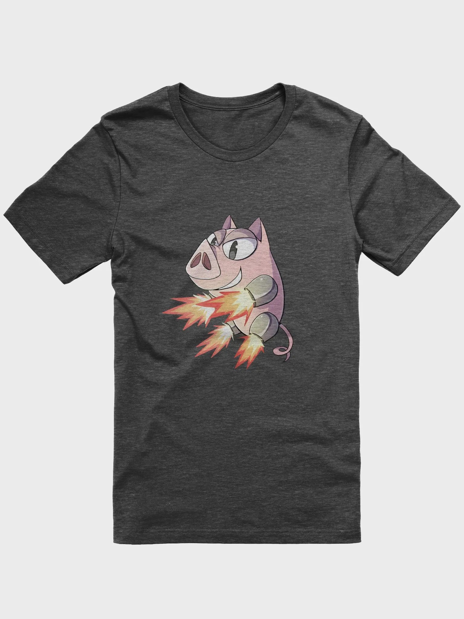 Rocket Pig Unisex T-shirt product image (2)
