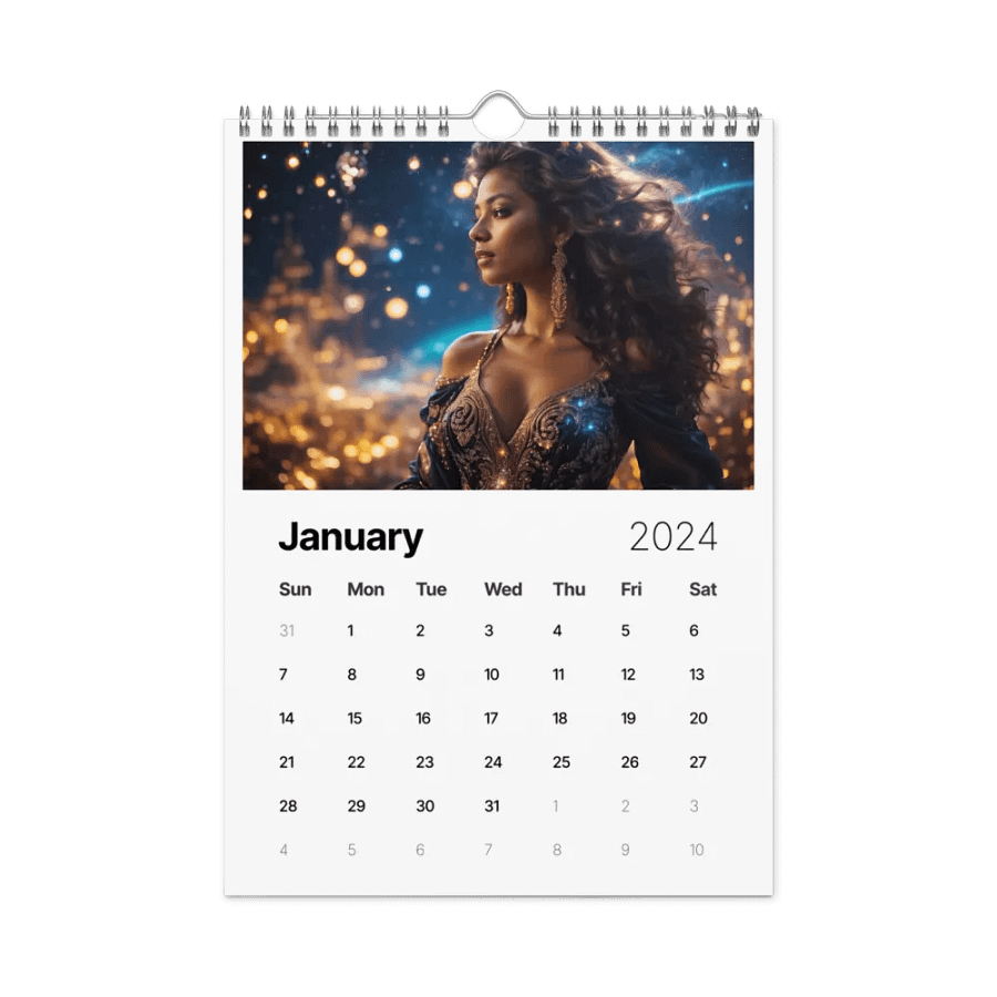 Celestial Wonders: A Stellar Journey in 2024 Calendar product image (15)