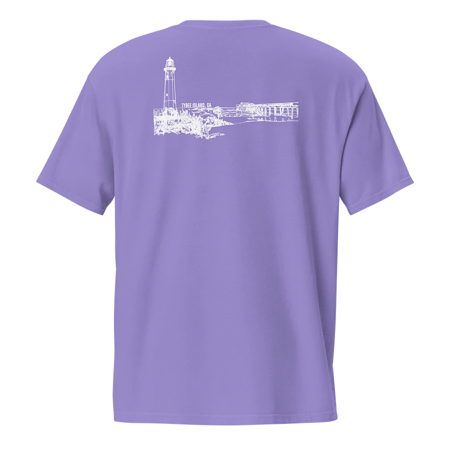 Tybee Island Comfort Color Pocket Tee product image (101)