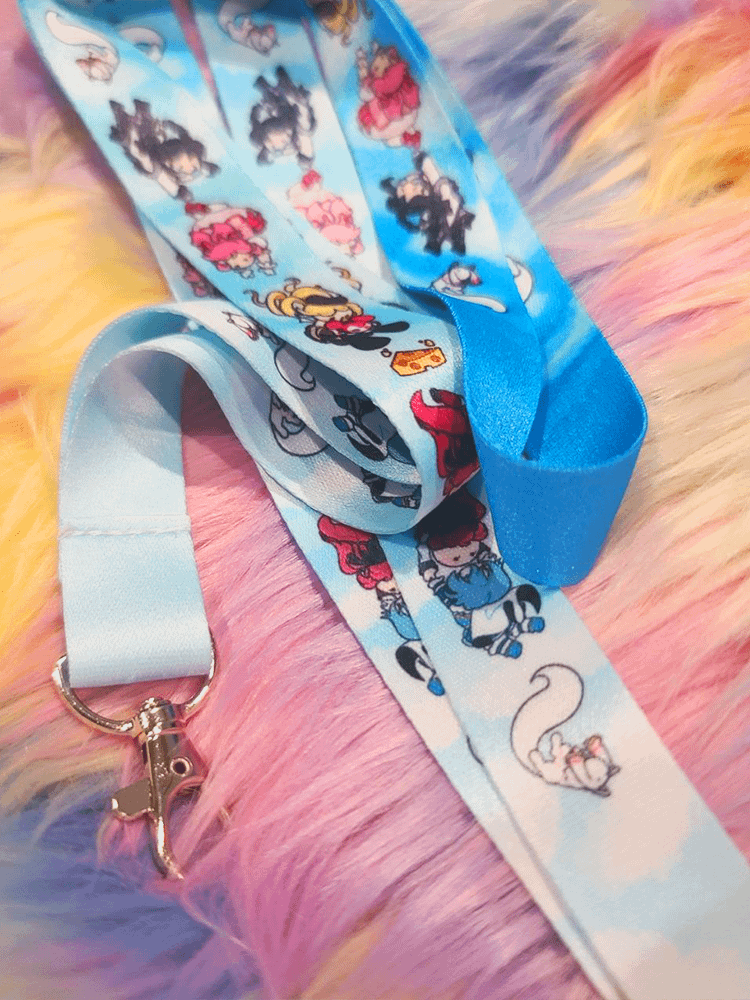 Magical Girls Falling | Lanyard product image (1)