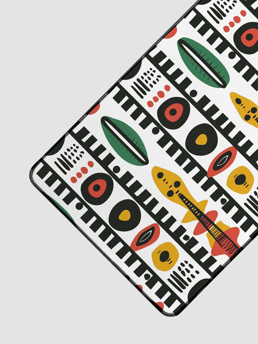 Afrobeat Harmony Desk Mat-15.5" x 31.5" product image (3)
