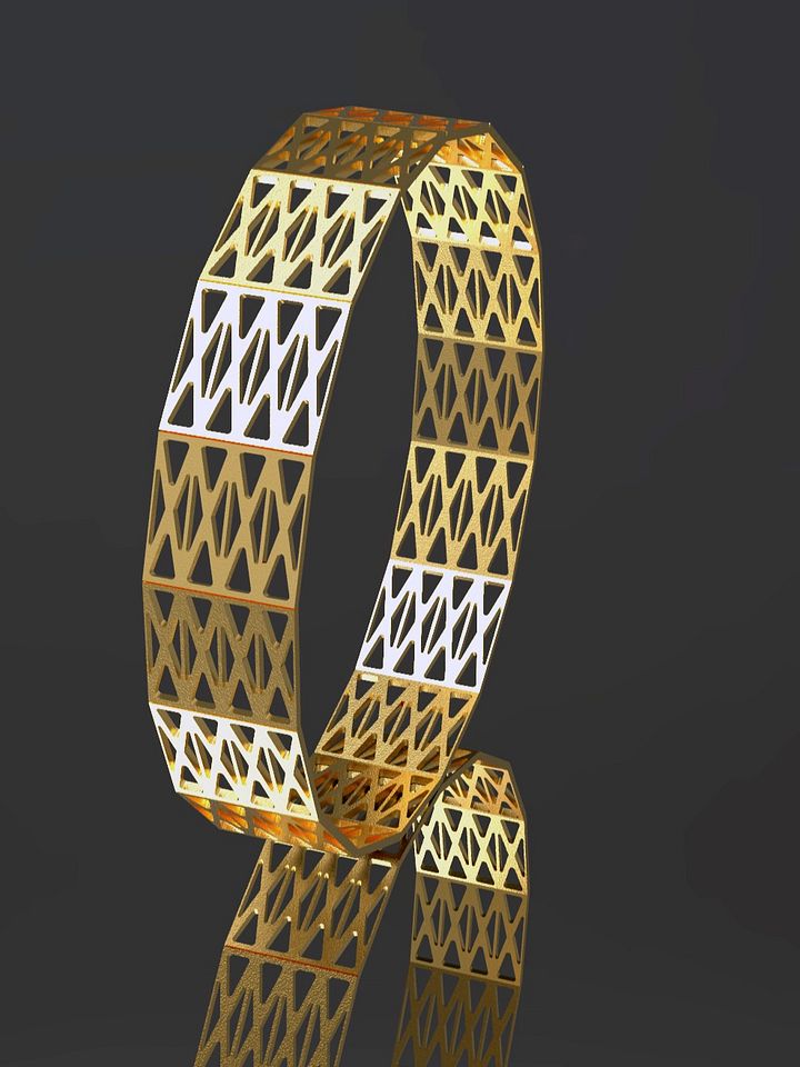 Parametric Ring Design Grasshopper Rhino Files Download product image (1)